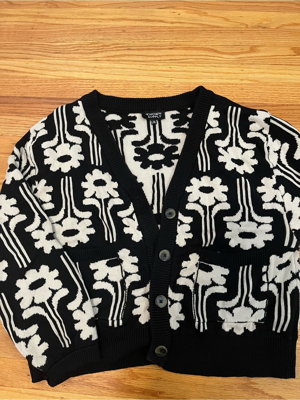 Known Supply mod boxy cardigan